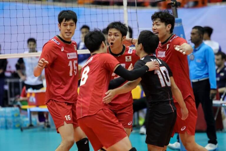 男子バレー日本代表、アジア選手権初戦「香港」にストレートで勝利（第20回アジア男子選手権大会）
